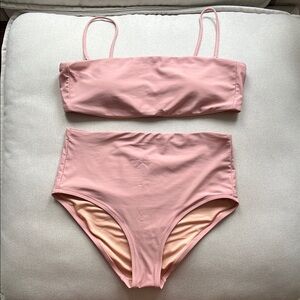 Madewell Pink Bikini Set